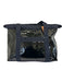 3.1 Phillip Lim Black & Navy Blue Canvas Patent Pocket Tote Bag Black & Navy Blue / Large