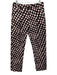 Tanya Taylor Size 10 Black & Pink Polyester High Rise Polka Dot Pleated Pants Black & Pink / 10