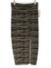 Autumn Cashmere Size XS Beige & Black Viscose Blend Elastic Waist Slit Skirt Beige & Black / XS