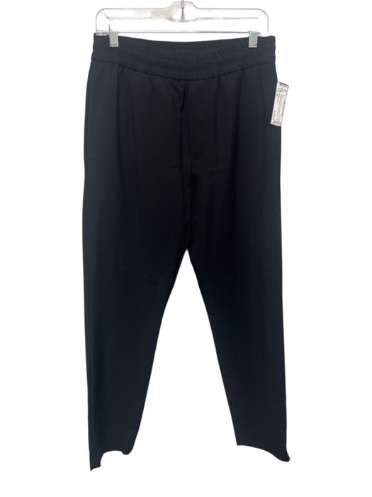 Acne Studios Size 48 Black Wool & Mohair Elastic & Drawstring Waist Slim Pants Black / 48
