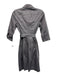 Burberry Brit Size 6 Gray Cotton 1/2 Snap 3/4 Sleeve Collar Knee Dress Gray / 6
