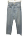 Agolde Size 25 Light Wash Denim Button Fly High Rise Straight Leg Jeans Light Wash / 25
