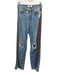 Aviator Nation Size 25 Light Wash Denim Rainbow Stripe Lightning Bolt Jeans Light Wash / 25