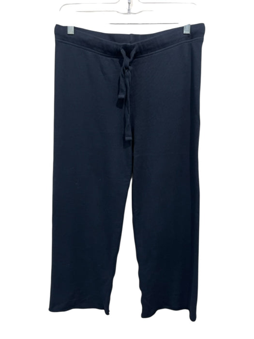 Frank & Eileen Size XS Midnight Navy Cotton Drawstring Waist Wide Leg Pants Midnight Navy / XS