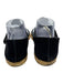 Pedro Garcia Shoe Size 38 Black & Beige Leather Upper Braided Detail Sandals Black & Beige / 38