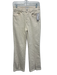 Closed Size 26 Cream White Cotton Blend High Rise Pintuck Split Hem Jeans Cream White / 26
