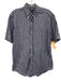 Polo Ralph Lauren Size M Blue & White Cotton Gingham Men's Short Sleeve Shirt Blue & White / M