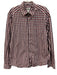 Lacoste Size 40 Pink & Multi Cotton Gingham Button Down Men's Long Sleeve Shirt Pink & Multi / 40