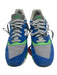 New Balance Shoe Size 11.5 Blue & Green Suede Two Tone Sneaker Men's Shoes 11.5