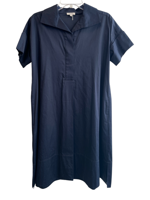 Tyler Boe Size S Navy No Fabric Tag Collared Short Sleeve Side Pockets Dress Navy / S