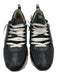 Esse Ut Esse Shoe Size 36 Black, White, Red Leather Canvas Lace Up Sneakers Black, White, Red / 36