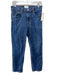 Agolde Size 27 Dark Medium Wash Cotton Blend Denim Straight Leg Mid Rise Jeans Dark Medium Wash / 27