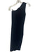 Autumn Cashmere Size Est XS Navy Blue One Shoulder Ribbed Body Con Midi Dress Navy Blue / Est XS