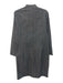 Mona Thalheimer Size Medium Blue Gray Cotton Long Sleeve Button Front Dress Blue Gray / Medium