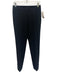D. Exterior Size Est XS Black Mid Rise Pockets Cuffed Pants Black / Est XS