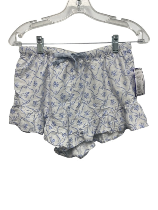 LoveShackFancy x Pottery Barn Size S White & Blue Cotton Long Sleeve Short Set White & Blue / S