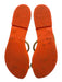 Havaianas Shoe Size 39 Gold, Beige & Orange Faux Leather Metallic Flat Sandals Gold, Beige & Orange / 39
