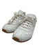 Prada Shoe Size 39 White Leather Upper Paneled Side Logo Low Top Sneakers White / 39