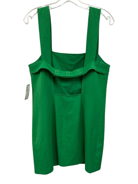 Ba&sh Size Large Green Polyester Blend Sleeveless Button Detail Dress Green / Large