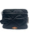 MZ Wallace Black Nylon Blend Zip Close Quilted Crossbody Strap Bag Black / M