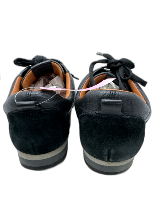 Bally Shoe Size 12 Black Leather Solid Sneaker Men's Shoes Black / 12