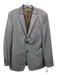 Versace Gray Wool Micro 2 Button Men's Blazer Gray / 42