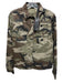 Pinko Size 8 Brown, Green & Black Cotton Camo Rhinestone Embellishment Shirt Brown, Green & Black / 8