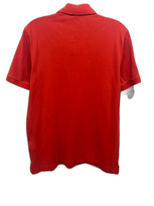 Burberry Brit Size M Orange Cotton Solid Polo Men's Short Sleeve Orange / M