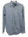 Ralph Lauren Size M Blue & White Cotton Striped Button Up Long Sleeve Shirt Blue & White / M