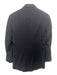 Armani Black Wool Blend Solid 3 button Men's Suit Black / 48