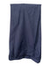 Boggi Navy Blue Viscose Striped 2 Button Men's Suit Navy Blue / 52R