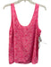 Lilly Pulitzer Size L Pink & White Polyester Sleeveless All Over Print Tank Top Pink & White / L