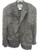 Versus Versace AS IS - vintage Size Est L Black Wool Blend Striped Blazer Jacket Black / Est L