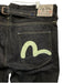 Evisu x Puma Size 38 Dark Wash Cotton Blend Solid Jean Tab Closure Men's Pants Dark Wash / 38