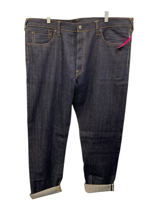 Evisu Size 40 Dark Wash Cotton Solid Selvedge Jean Men's Pants Dark Wash / 40
