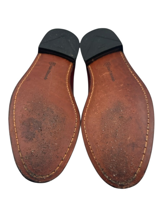 Allen Edmonds Shoe Size 10 Dark Brown Leather Solid Tassel Dress Men's Shoes Dark Brown / 10