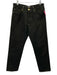 Versace Jeans Couture Size 32 Black Cotton Blend Denim Textured Button Fly Jeans Black / 32