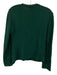 St. John Size 4 Emerald Green No Fabric Tag Zip Front Embroidered Detail Jacket Emerald Green / 4