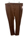 Hiroshi Kato Size 38 Brown Cotton Solid Men's Pants Brown / 38