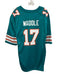 Nike Size XL Green, Orange, White Polyester Jersey Men's Short Sleeve Green, Orange, White / XL