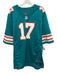 Nike Size XL Green, Orange, White Polyester Jersey Men's Short Sleeve Green, Orange, White / XL