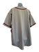 Russell Size XXL Gray & Red Polyester Jersey Men's Short Sleeve Gray & Red / XXL
