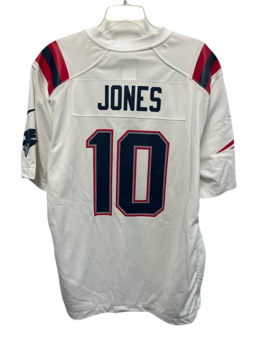 Nike Size XL White, Red & Blue Polyester Jersey Men's Short Sleeve White, Red & Blue / XL