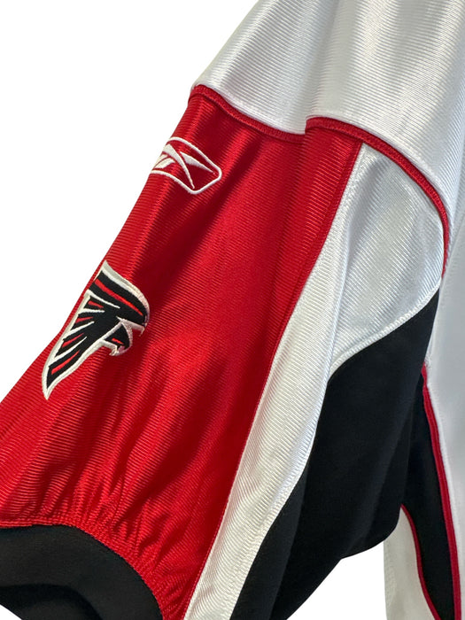 Reebok AS IS Size 56 White, Red & Black Polyester Jersey Men's Short Sleeve White, Red & Black / 56