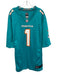 Nike Size XL Green, Orange, & White Polyester Jersey Men's Short Sleeve Green, Orange, & White / XL
