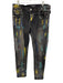 Purple - Brand Size 36 Charcoal Cotton Blend Painted Jeans Charcoal / 36