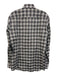 Hugo Boss Size 15.5 Gray & Black Cotton Blend Plaid Button Down Shirt Gray & Black / 15.5