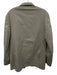H Stockton Beige Cotton Solid Patch Pocket 2 Button Men's Blazer Beige / 42L
