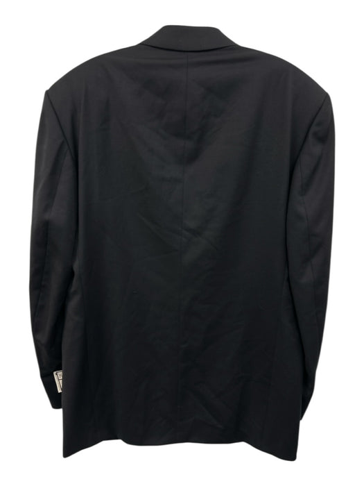 Yves Saint Laurent Vintage Navy Wool Solid 3 button Men's Blazer Navy / Est 42