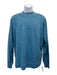 Loro Piana NWT Size 52 Blue Silk Blend Solid Crew Neck Men's Sweater Blue / 52
